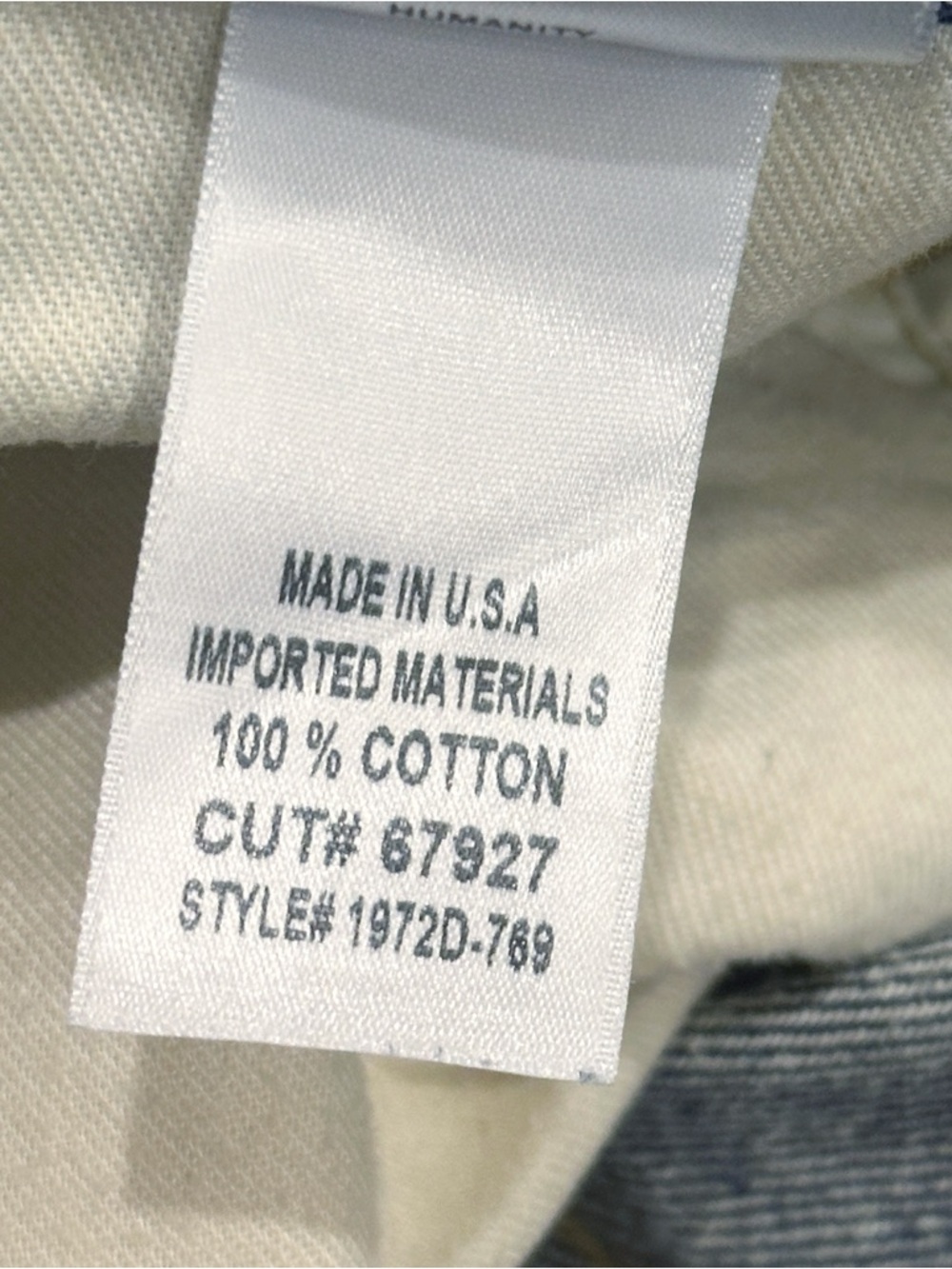 Citizens Of Humanity Indigo Wide-Leg Frayed-Hem Jeans - Picture 11 of 11